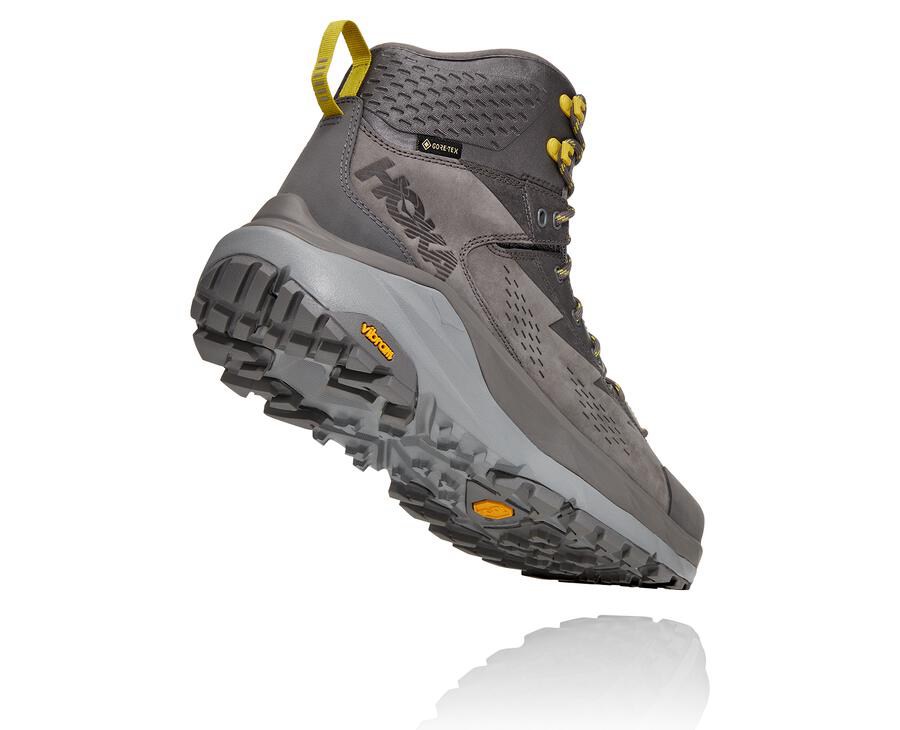 Hoka One One Turisticke Topanky Panske Siva - Kaha GORE-TEX - 15247-EPLD